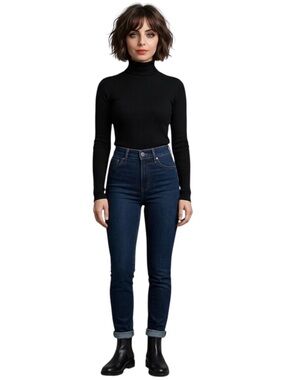 H&M Women's Turtleneck Long Sleeves Top